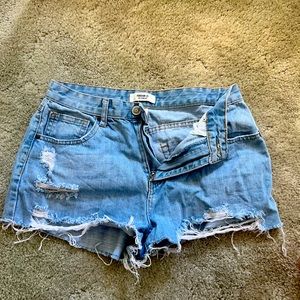 Forever 21 Jean Shorts